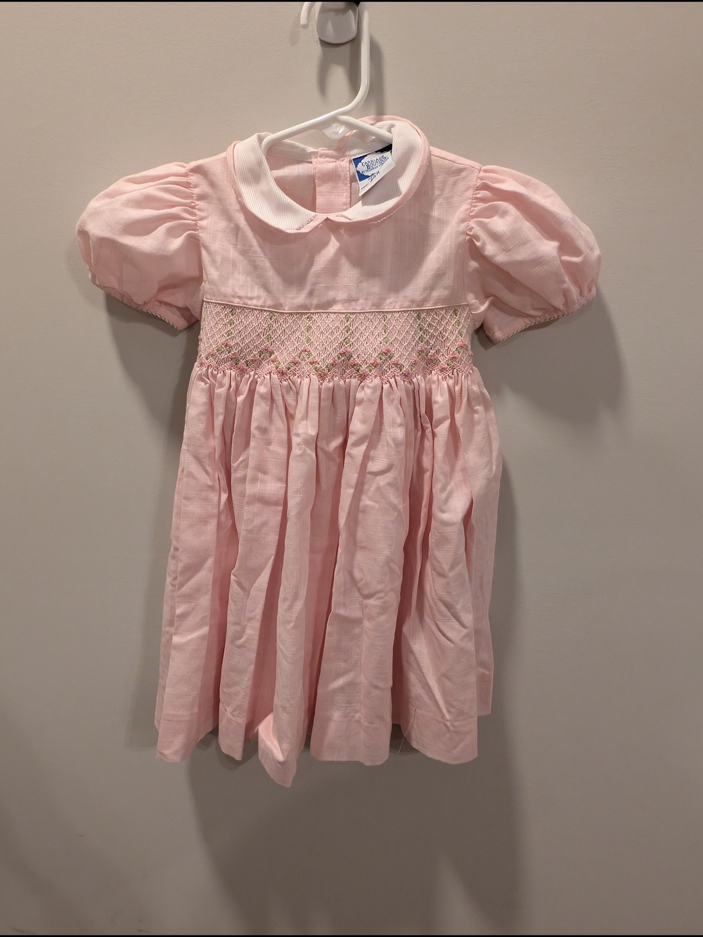 Carriage Boutiques Pink Smocked Dress